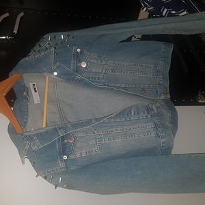Topshop Jean Jacket Size US 10/UK 14